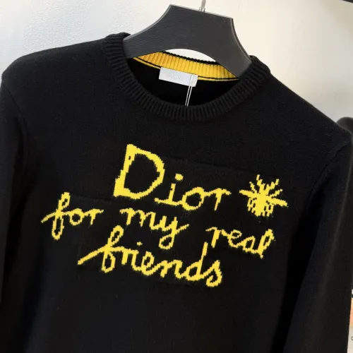Replica Christian Dior Sweaters Long Sleeved For Unisex #1421942 $82.00 USD for Wholesale