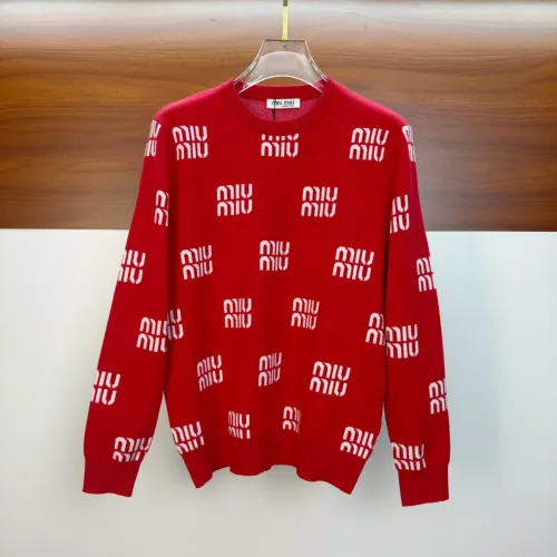 Cheap MIU MIU Sweaters Long Sleeved For Unisex #1421950, $$82.00 USD On MIU MIU Sweaters