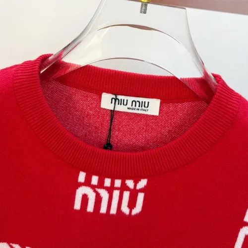 Replica MIU MIU Sweaters Long Sleeved For Unisex #1421950 $82.00 USD for Wholesale