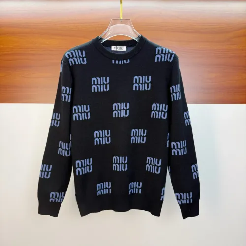 Cheap MIU MIU Sweaters Long Sleeved For Unisex #1421951, $$82.00 USD On MIU MIU Sweaters