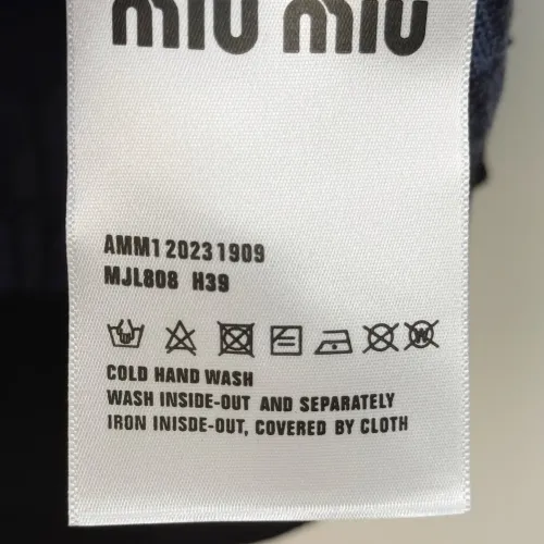 Replica MIU MIU Sweaters Long Sleeved For Unisex #1421951 $82.00 USD for Wholesale