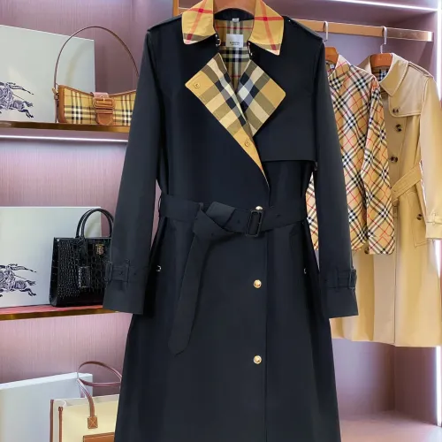 Cheap Burberry Trench Coat Long Sleeved For Women #1422006, $$162.00 USD On Burberry Trench Coat