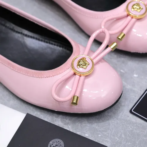 Replica Versace Flat Shoes For Women #1422327 $118.00 USD for Wholesale