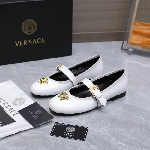 Cheap Versace Flat Shoes For Women #1422329, $$118.00 USD On Versace Flat Shoes