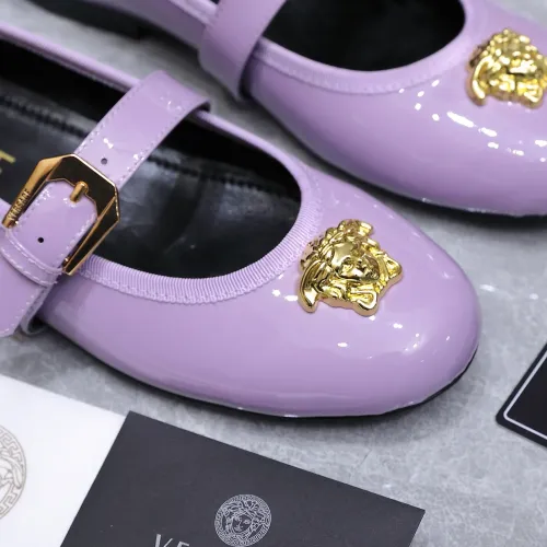 Replica Versace Flat Shoes For Women #1422330 $118.00 USD for Wholesale