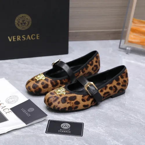 Cheap Versace Flat Shoes For Women #1422334, $$118.00 USD On Versace Flat Shoes