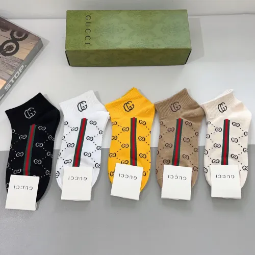 Cheap Gucci Socks #1422363, $$27.00 USD On Gucci Socks