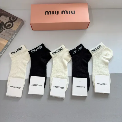 Cheap MIU MIU Socks #1422368, $$27.00 USD On MIU MIU Socks