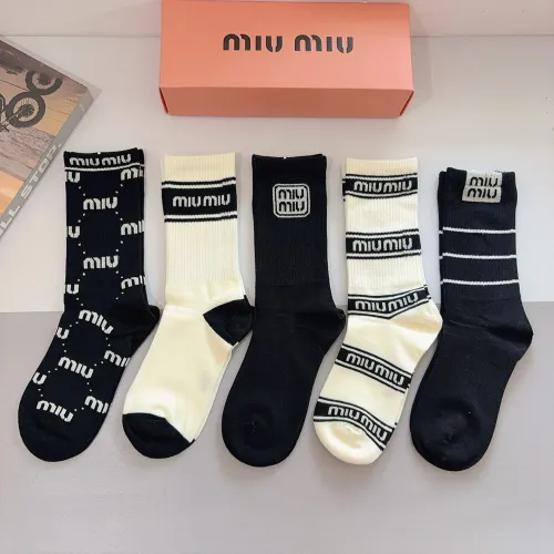 Cheap MIU MIU Socks #1422369, $$29.00 USD On MIU MIU Socks