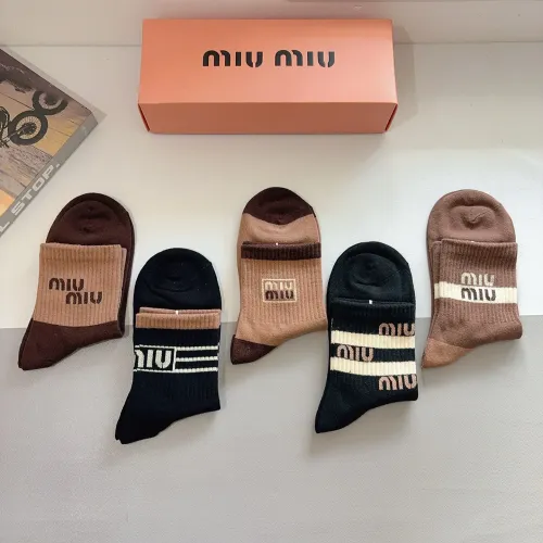 Replica MIU MIU Socks #1422370 $29.00 USD for Wholesale