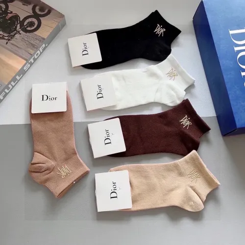 Replica Christian Dior Socks #1422371 $29.00 USD for Wholesale
