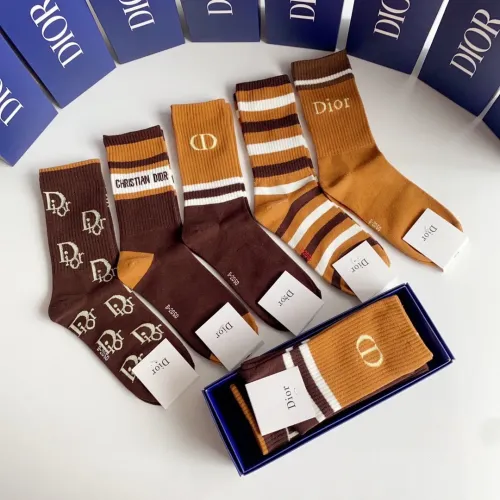 Replica Christian Dior Socks #1422388 $29.00 USD for Wholesale