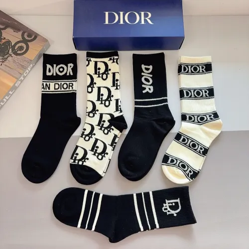 Replica Christian Dior Socks #1422395 $29.00 USD for Wholesale
