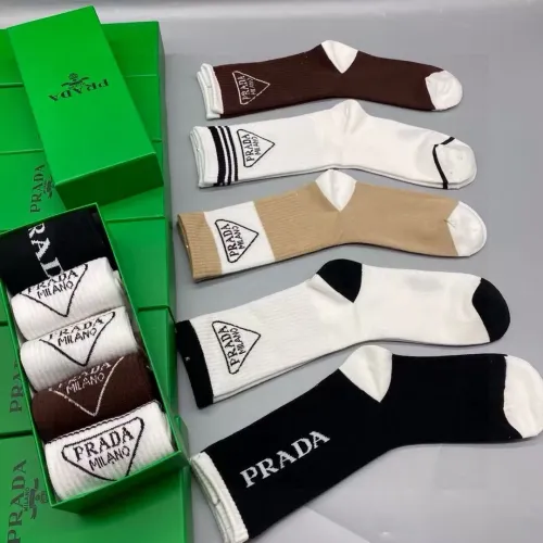Replica Prada Socks #1422567 $27.00 USD for Wholesale