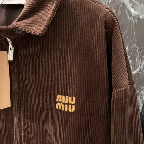 Replica MIU MIU Jackets Long Sleeved For Women #1422606 $140.00 USD for Wholesale