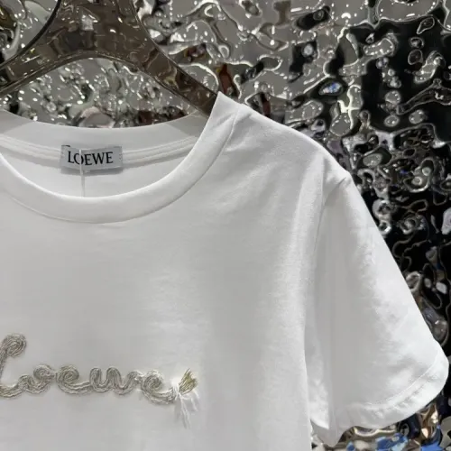 Replica LOEWE T-Shirts Short Sleeved For Women #1422628 $56.00 USD for Wholesale