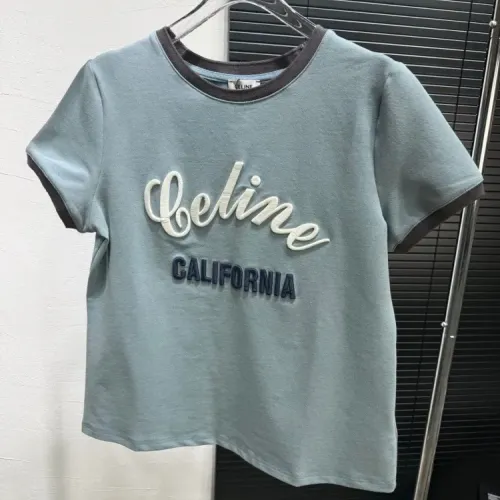 Replica Celine T-Shirts Short Sleeved For Women #1422631 $52.00 USD for Wholesale