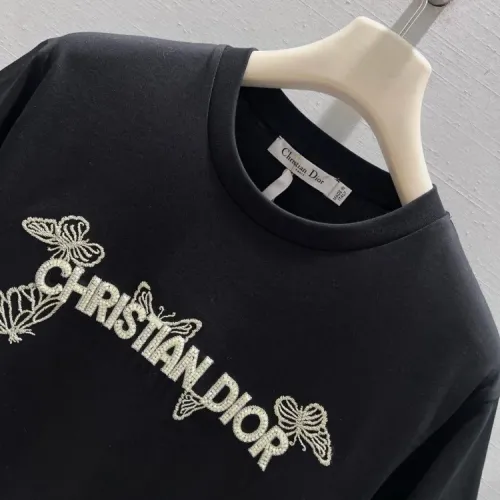 Replica Christian Dior T-Shirts Short Sleeved For Women #1422632 $52.00 USD for Wholesale