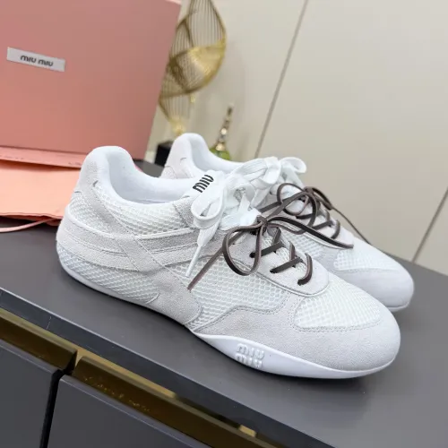 Cheap MIU MIU Casual Shoes For Women #1422658, $$92.00 USD On MIU MIU Casual Shoes