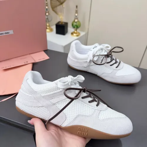 Replica MIU MIU Casual Shoes For Women #1422659 $92.00 USD for Wholesale
