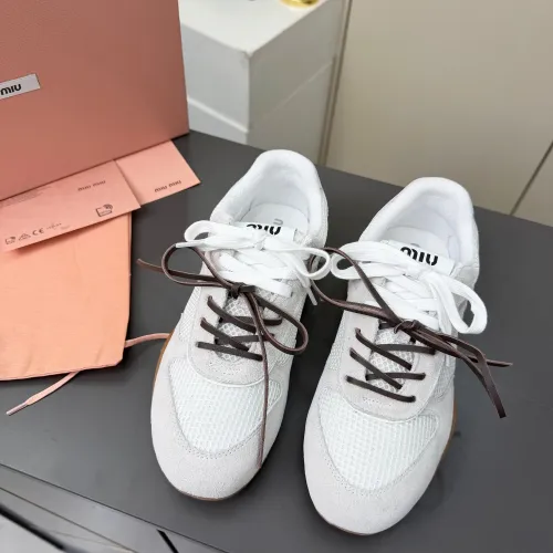 Replica MIU MIU Casual Shoes For Women #1422659 $92.00 USD for Wholesale