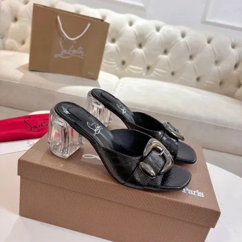 Replica Christian Louboutin CL Slippers For Women #1422745 $100.00 USD for Wholesale