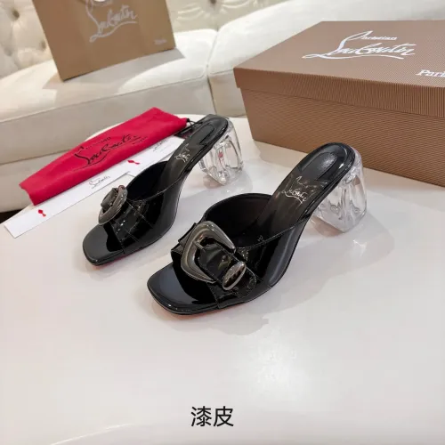 Cheap Christian Louboutin CL Slippers For Women #1422746, $$100.00 USD On Christian Louboutin CL Slippers
