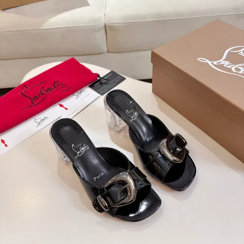 Replica Christian Louboutin CL Slippers For Women #1422746 $100.00 USD for Wholesale