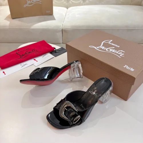 Replica Christian Louboutin CL Slippers For Women #1422746 $100.00 USD for Wholesale