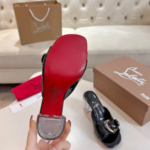 Replica Christian Louboutin CL Slippers For Women #1422746 $100.00 USD for Wholesale