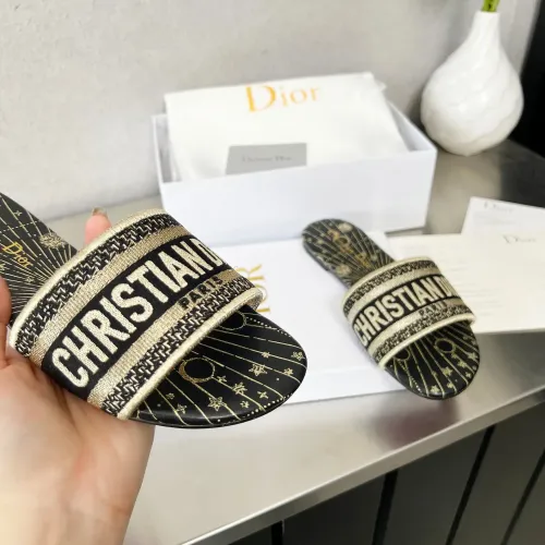 Replica Christian Dior Slippers For Women #1422761 $76.00 USD for Wholesale