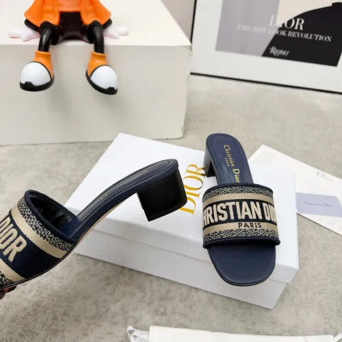 Replica Christian Dior Slippers For Women #1422771 $80.00 USD for Wholesale
