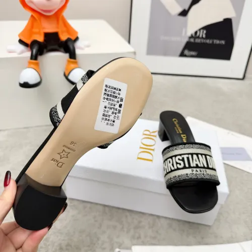 Replica Christian Dior Slippers For Women #1422773 $80.00 USD for Wholesale