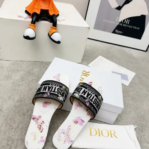 Replica Christian Dior Slippers For Women #1422782 $76.00 USD for Wholesale