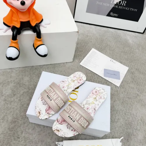 Replica Christian Dior Slippers For Women #1422785 $76.00 USD for Wholesale