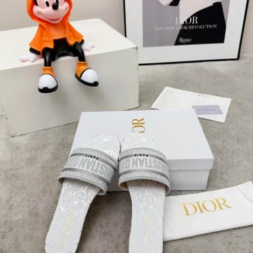 Replica Christian Dior Slippers For Women #1422786 $76.00 USD for Wholesale