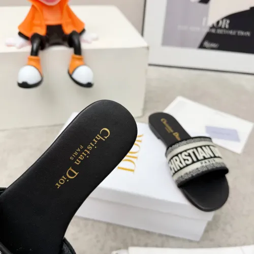 Replica Christian Dior Slippers For Women #1422794 $76.00 USD for Wholesale