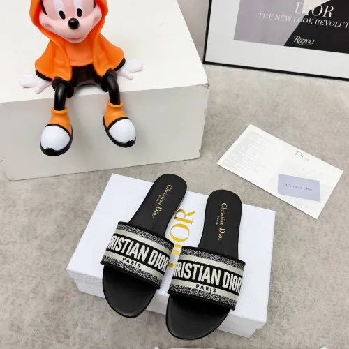 Replica Christian Dior Slippers For Women #1422794 $76.00 USD for Wholesale