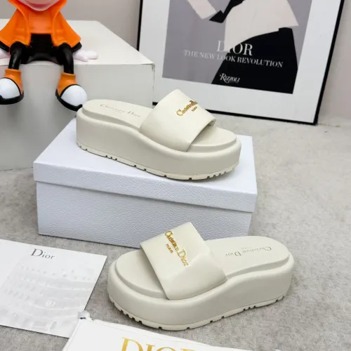 Replica Christian Dior Slippers For Women #1422815 $88.00 USD for Wholesale