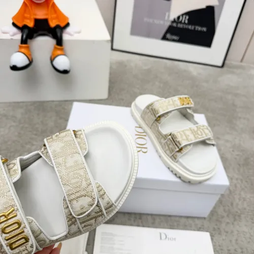 Replica Christian Dior Slippers For Women #1422822 $92.00 USD for Wholesale