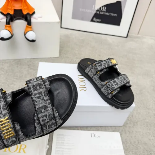 Replica Christian Dior Slippers For Women #1422823 $92.00 USD for Wholesale