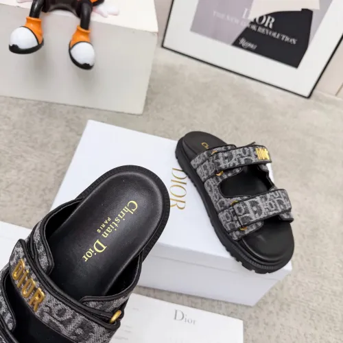 Replica Christian Dior Slippers For Women #1422823 $92.00 USD for Wholesale