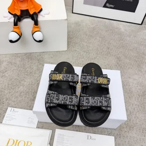 Replica Christian Dior Slippers For Women #1422823 $92.00 USD for Wholesale
