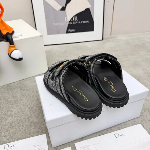 Replica Christian Dior Slippers For Women #1422823 $92.00 USD for Wholesale
