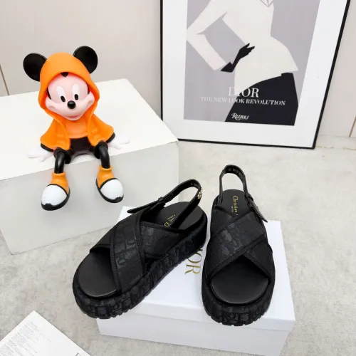 Replica Christian Dior Sandal For Women #1422844 $96.00 USD for Wholesale