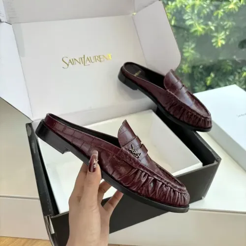 Replica Yves Saint Laurent YSL Slippers For Women #1422921 $125.00 USD for Wholesale