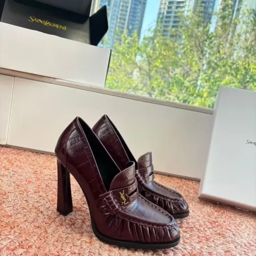 Cheap Yves Saint Laurent YSL High-Heeled Shoes For Women #1422934, $$130.00 USD On Yves Saint Laurent YSL High-Heeled Shoes