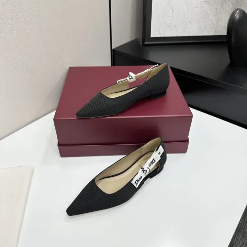 Cheap Christian Dior Flat Shoes For Women #1422972, $$98.00 USD On Christian Dior Flat Shoes