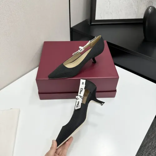 Replica Christian Dior High-Heeled Shoes For Women #1422974 $98.00 USD for Wholesale