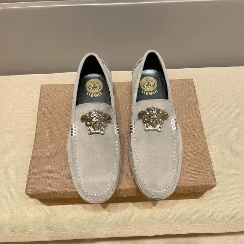 Cheap Versace Leather Shoes For Men #1423012, $$76.00 USD On Versace Leather Shoes